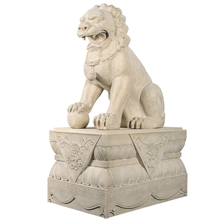 Design Toscano Male Foo Dog Statue | Wayfair